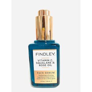 Findley - Vitamin C, Squalane & Rose Oil FACE SERUM (2oz) - NEW